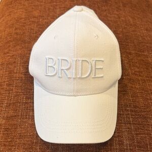 Miss to Mrs White Bride Cap